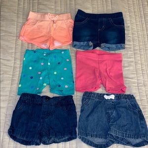 Toddler Girls Shorts Bundle